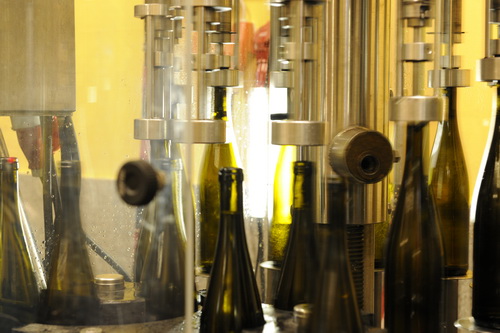 Abfllung von Flaschenwein
